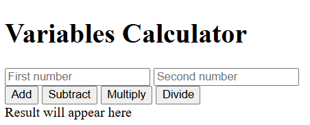 Calculator Screenshot